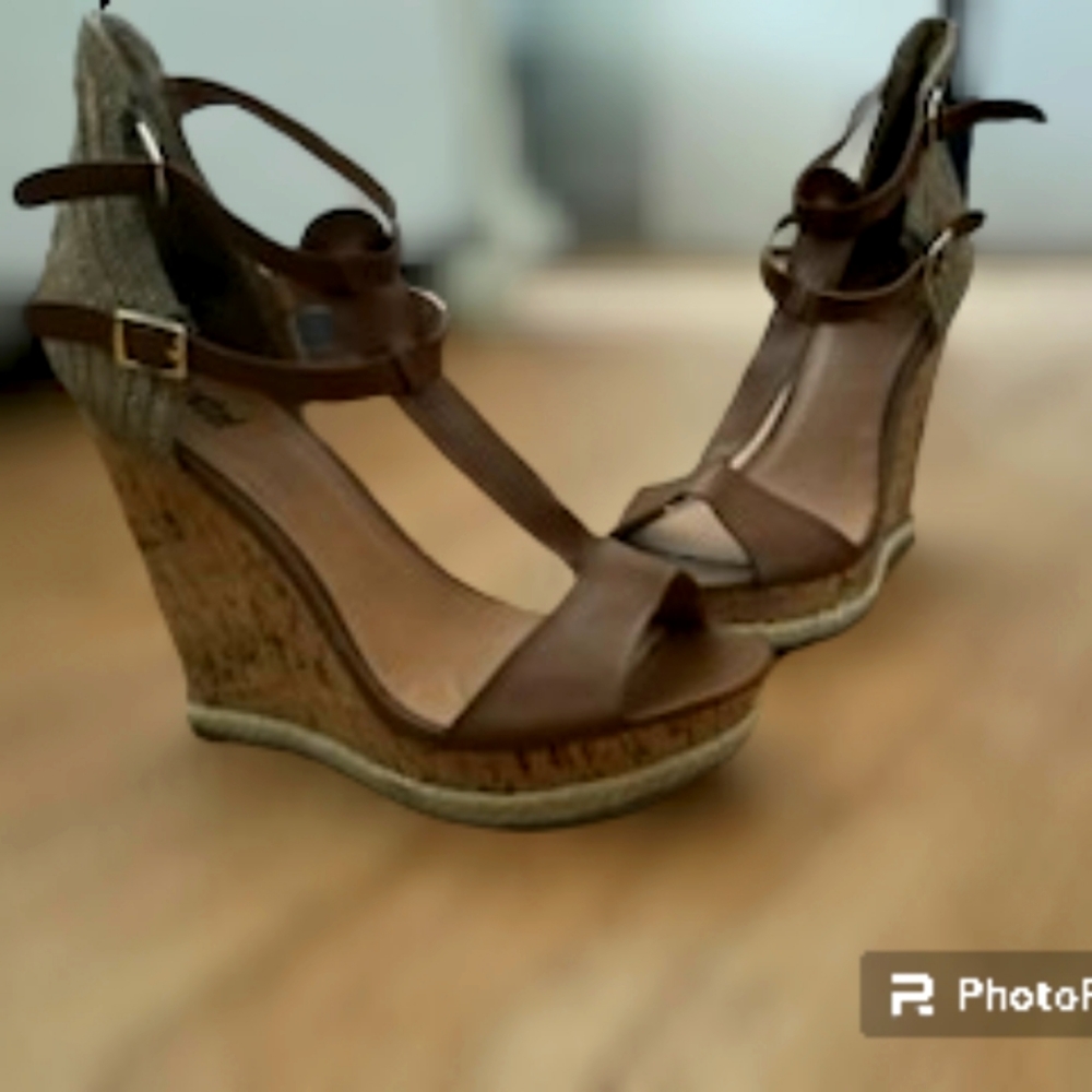 " 5 " inch Open Toe Wedges